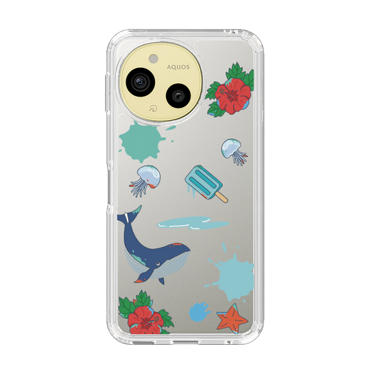 Slim Protection Case［ DRAWING PAPER Blue ］