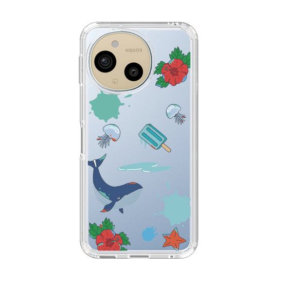 Slim Protection Case［ DRAWING PAPER Blue ］