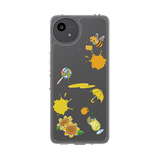 Slim Protection Case［ DRAWING PAPER Yellow ］