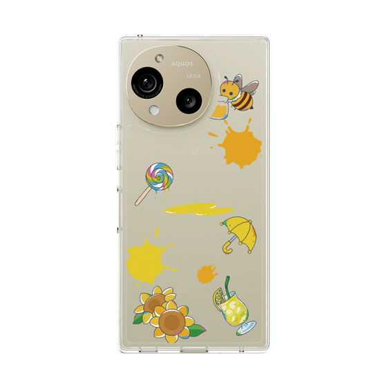 Slim Protection Case［ DRAWING PAPER Yellow ］