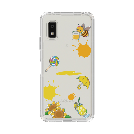 Slim Protection Case［ DRAWING PAPER Yellow ］