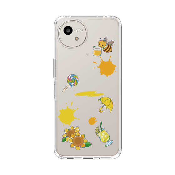 Slim Protection Case［ DRAWING PAPER Yellow ］