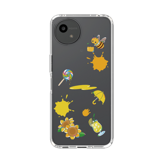 Slim Protection Case［ DRAWING PAPER Yellow ］