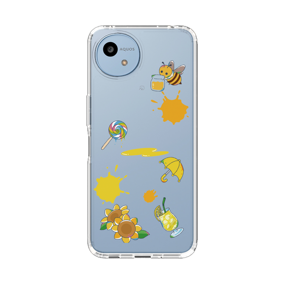 Slim Protection Case［ DRAWING PAPER Yellow ］