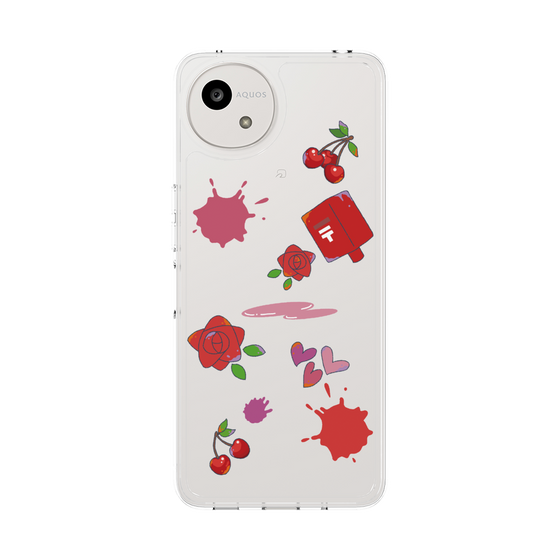 Slim Protection Case［ DRAWING PAPER Red ］