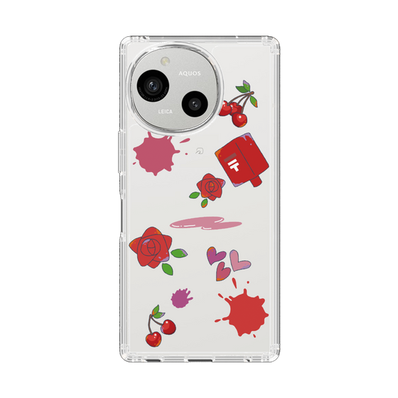 Slim Protection Case［ DRAWING PAPER Red ］