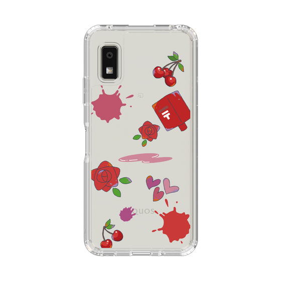 Slim Protection Case［ DRAWING PAPER Red ］