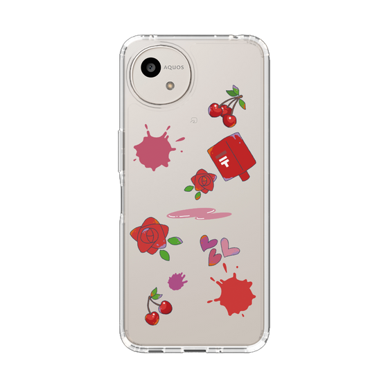 Slim Protection Case［ DRAWING PAPER Red ］