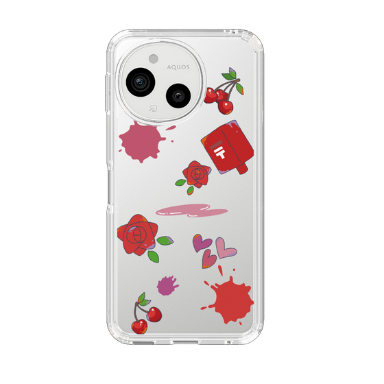 Slim Protection Case［ DRAWING PAPER Red ］