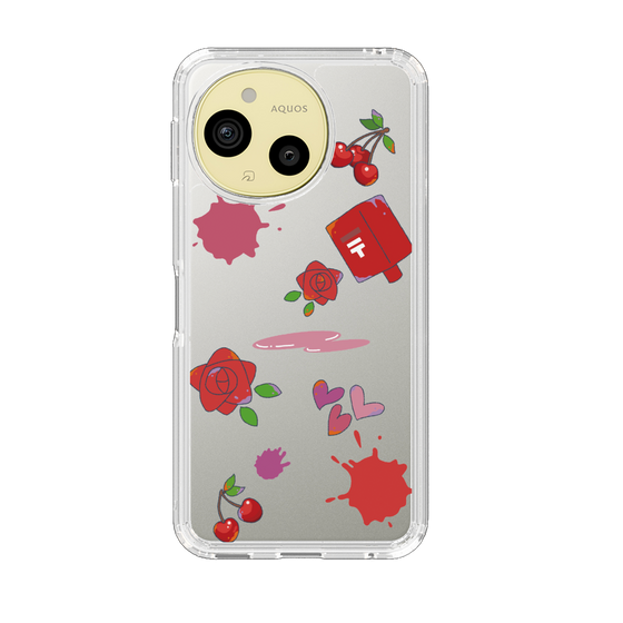 Slim Protection Case［ DRAWING PAPER Red ］