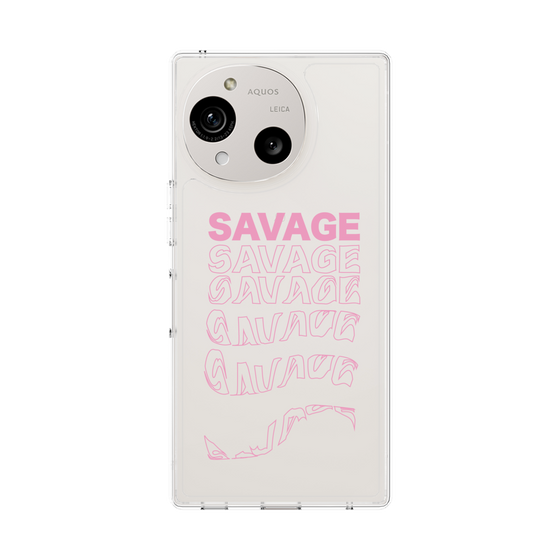 Slim Protection Case［ SAVAGE Pink ］