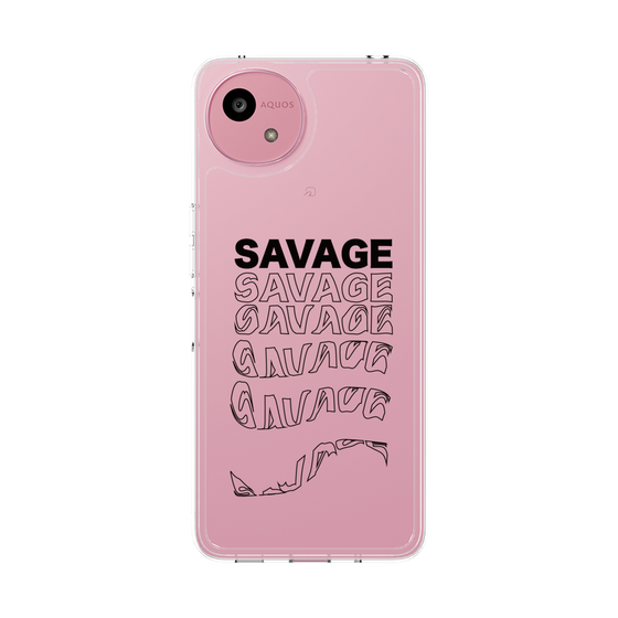 Slim Protection Case［ SAVAGE Black ］