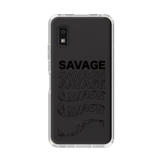 Slim Protection Case［ SAVAGE Black ］
