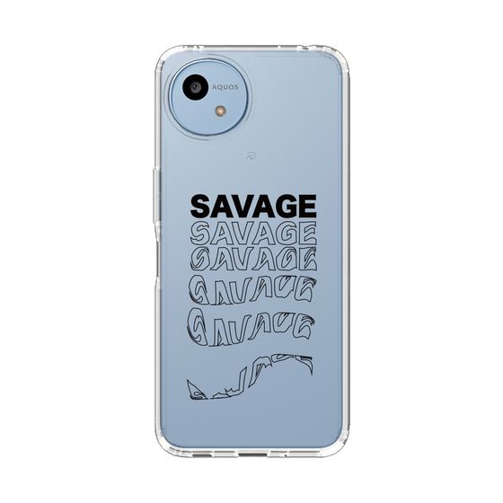 Slim Protection Case［ SAVAGE Black ］