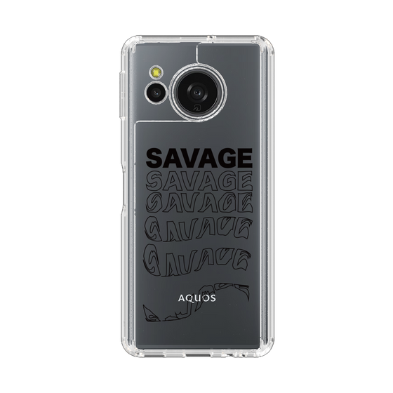Slim Protection Case［ SAVAGE Black ］