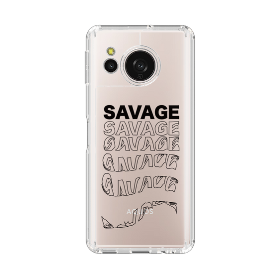 Slim Protection Case［ SAVAGE Black ］