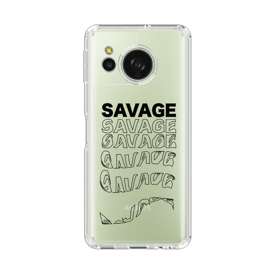 Slim Protection Case［ SAVAGE Black ］