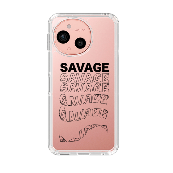 Slim Protection Case［ SAVAGE Black ］
