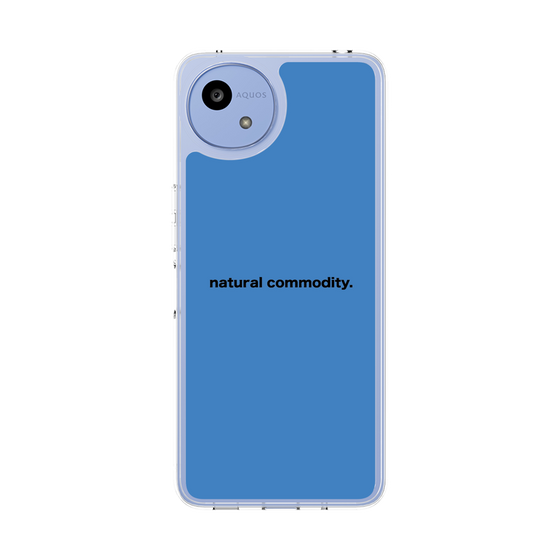 Slim Protection Case［ NATURAL COMMODITY Blue ］