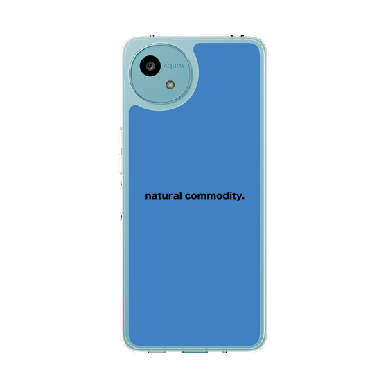 Slim Protection Case［ NATURAL COMMODITY Blue ］