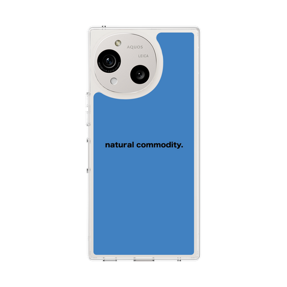 Slim Protection Case［ NATURAL COMMODITY Blue ］