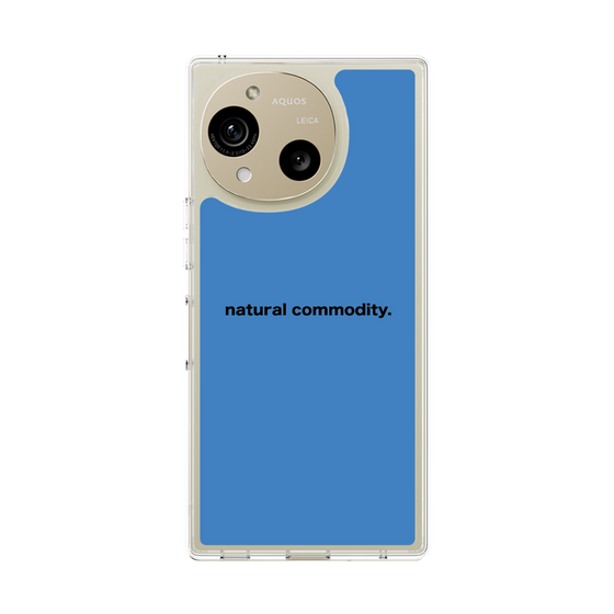 Slim Protection Case［ NATURAL COMMODITY Blue ］