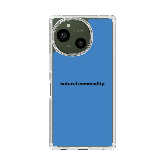 Slim Protection Case［ NATURAL COMMODITY Blue ］