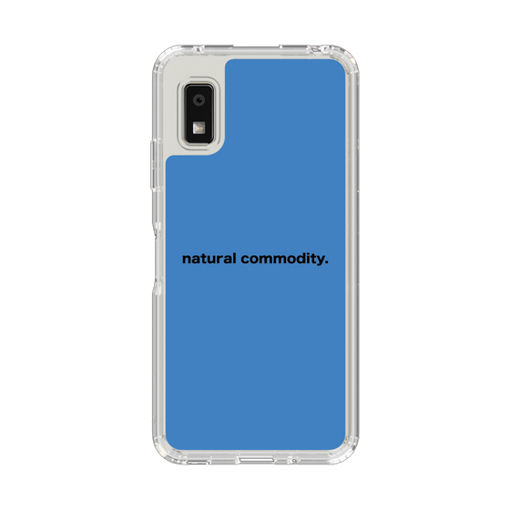 Slim Protection Case［ NATURAL COMMODITY Blue ］