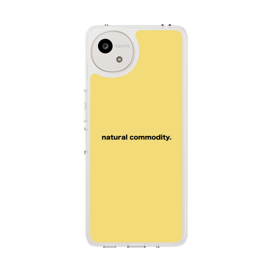 Slim Protection Case［ NATURAL COMMODITY Yellow ］