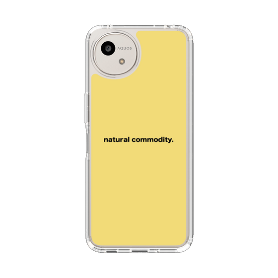 Slim Protection Case［ NATURAL COMMODITY Yellow ］