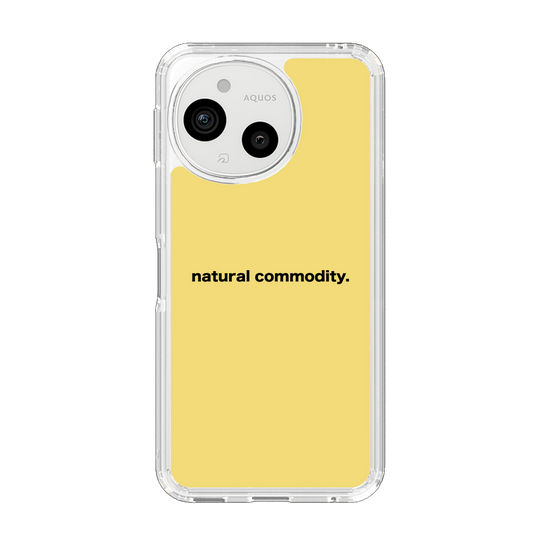Slim Protection Case［ NATURAL COMMODITY Yellow ］