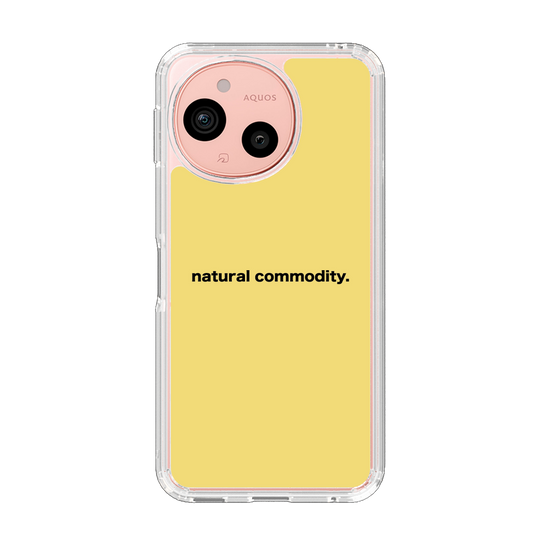 Slim Protection Case［ NATURAL COMMODITY Yellow ］