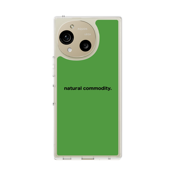 Slim Protection Case［ NATURAL COMMODITY Green ］