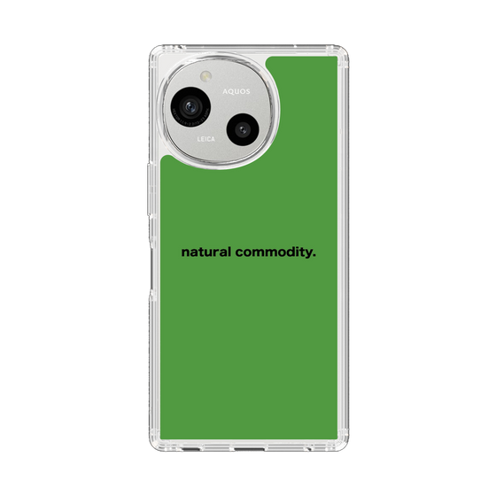Slim Protection Case［ NATURAL COMMODITY Green ］