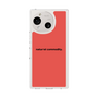Slim Protection Case［ NATURAL COMMODITY Red ］