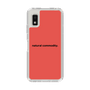 Slim Protection Case［ NATURAL COMMODITY Red ］