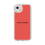 Slim Protection Case［ NATURAL COMMODITY Red ］
