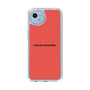 Slim Protection Case［ NATURAL COMMODITY Red ］
