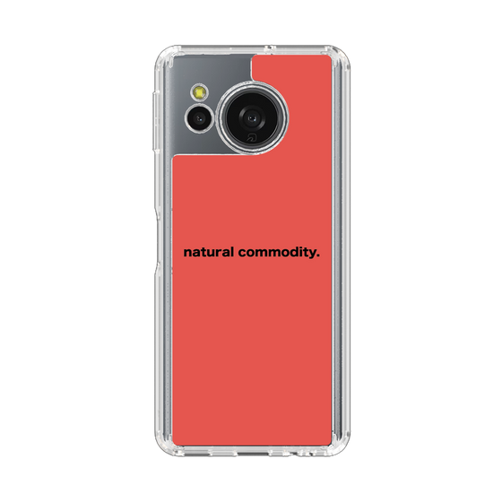 Slim Protection Case［ NATURAL COMMODITY Red ］