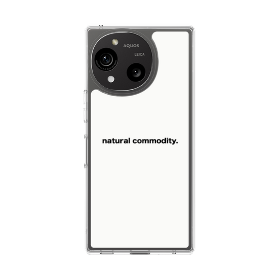 Slim Protection Case［ NATURAL COMMODITY White ］