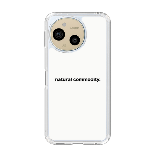Slim Protection Case［ NATURAL COMMODITY White ］