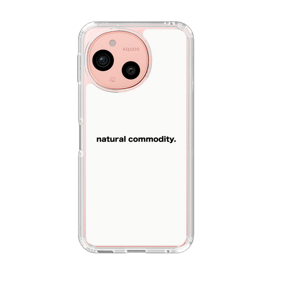 Slim Protection Case［ NATURAL COMMODITY White ］