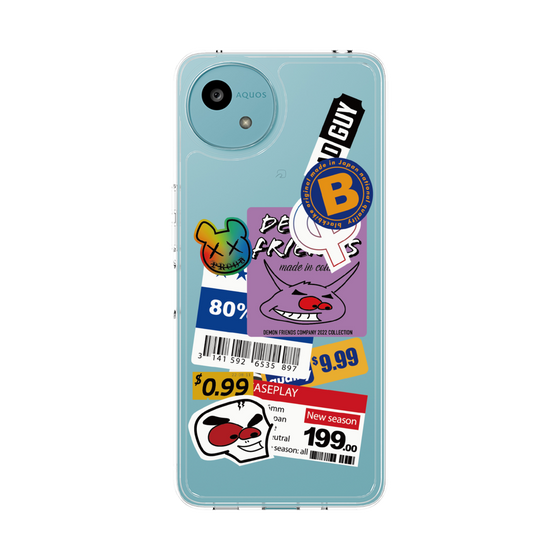 Slim Protection Case［ Demon Friends Sticker .1 ］