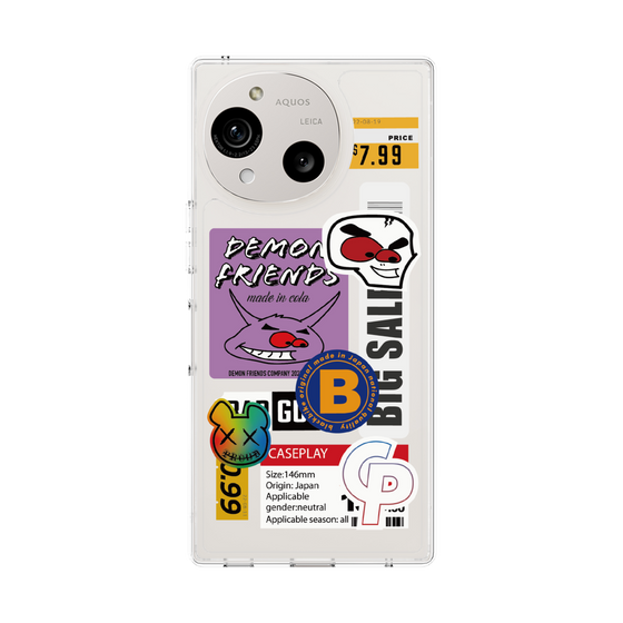 Slim Protection Case［ Demon Friends Sticker .4 ］