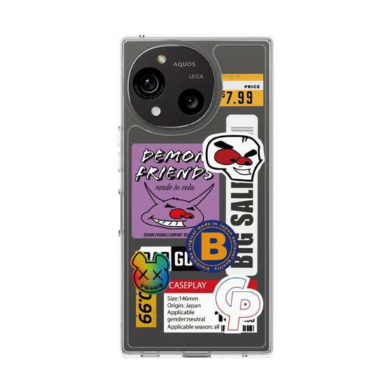 Slim Protection Case［ Demon Friends Sticker .4 ］
