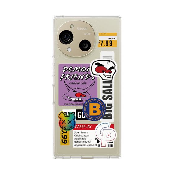 Slim Protection Case［ Demon Friends Sticker .4 ］