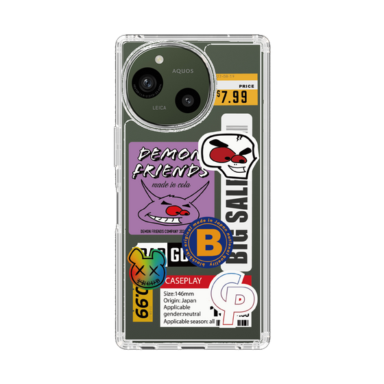 Slim Protection Case［ Demon Friends Sticker .4 ］