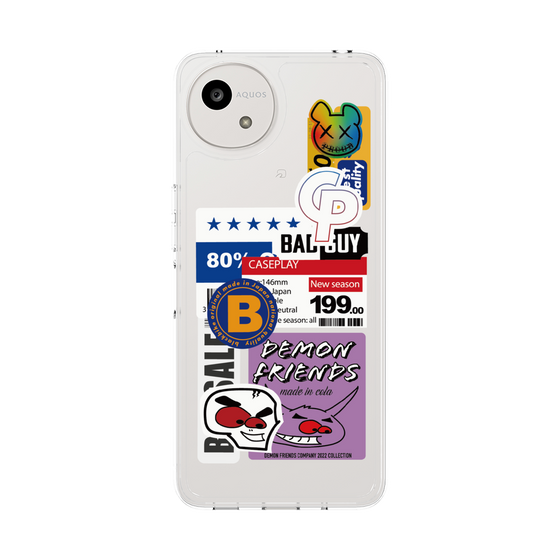 Slim Protection Case［ Demon Friends Sticker .5 ］