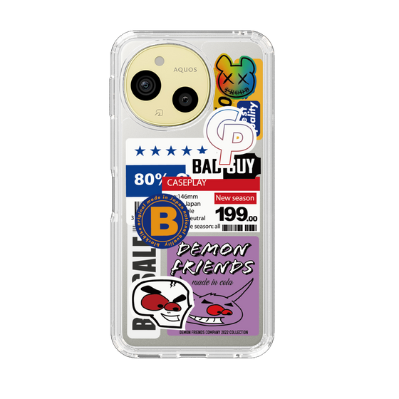 Slim Protection Case［ Demon Friends Sticker .5 ］