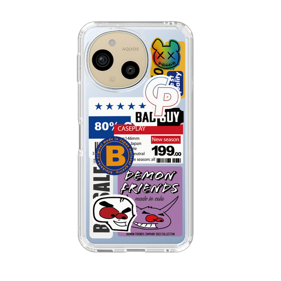 Slim Protection Case［ Demon Friends Sticker .5 ］